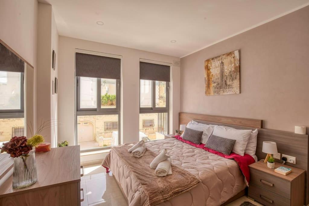 Modern, Bright & Spacious Near The Sea Apartamento Marsaskala